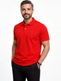 Remera polo premium rojo