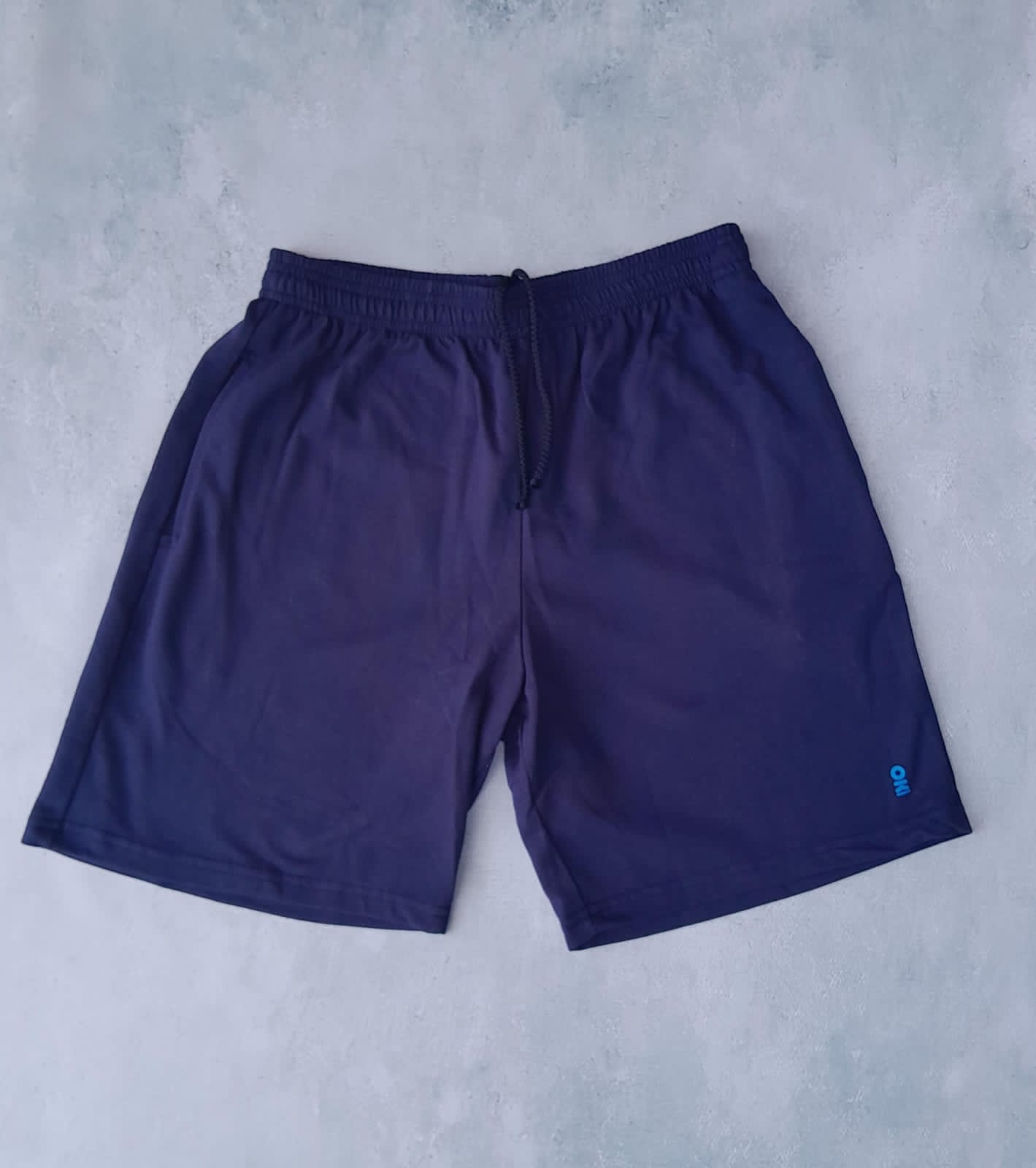 Short algodón kids azul marino