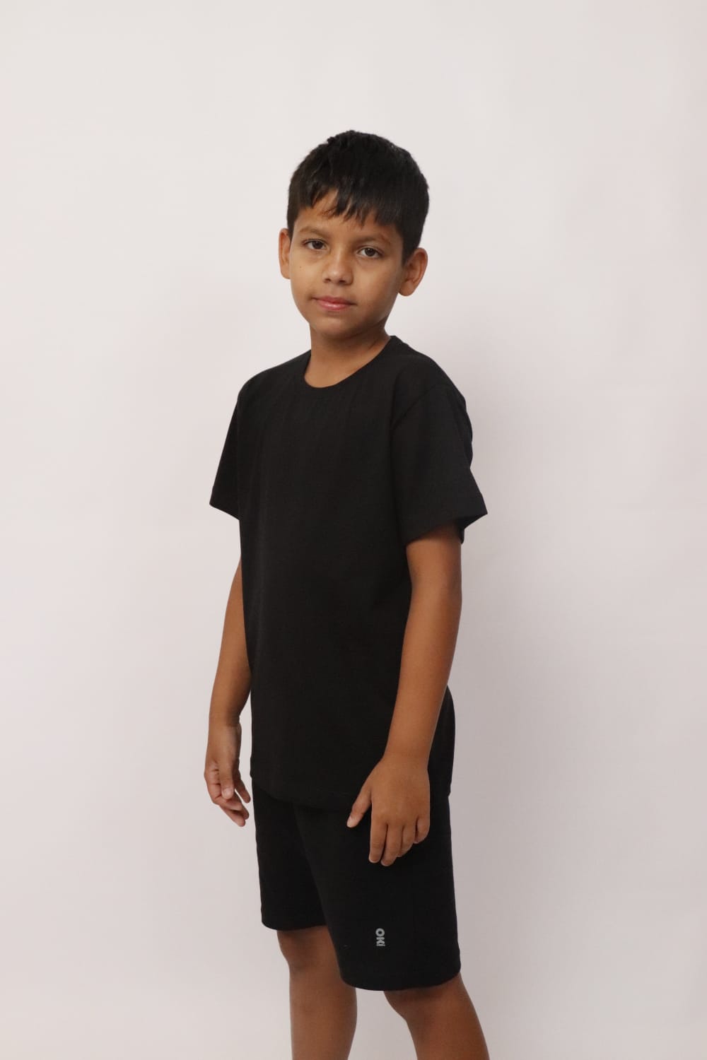 Básica premium algodón kids negro