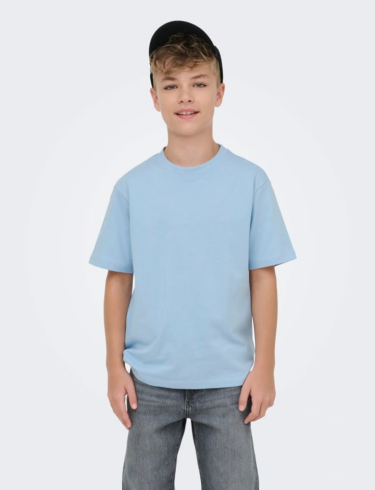 Básica premium algodón kids celeste